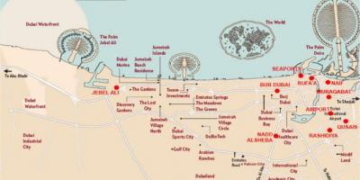 地図Jebel Ali