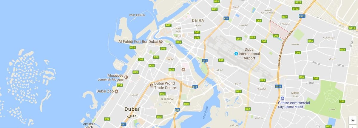 ドバイSonapur地図