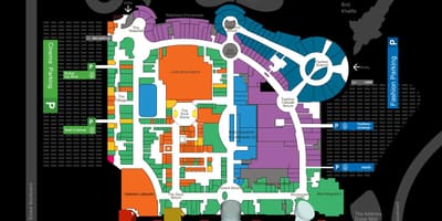 ドバイモールの地図