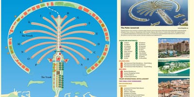 図パームジュメイラドバイ