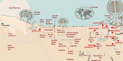 地図Jebel Ali